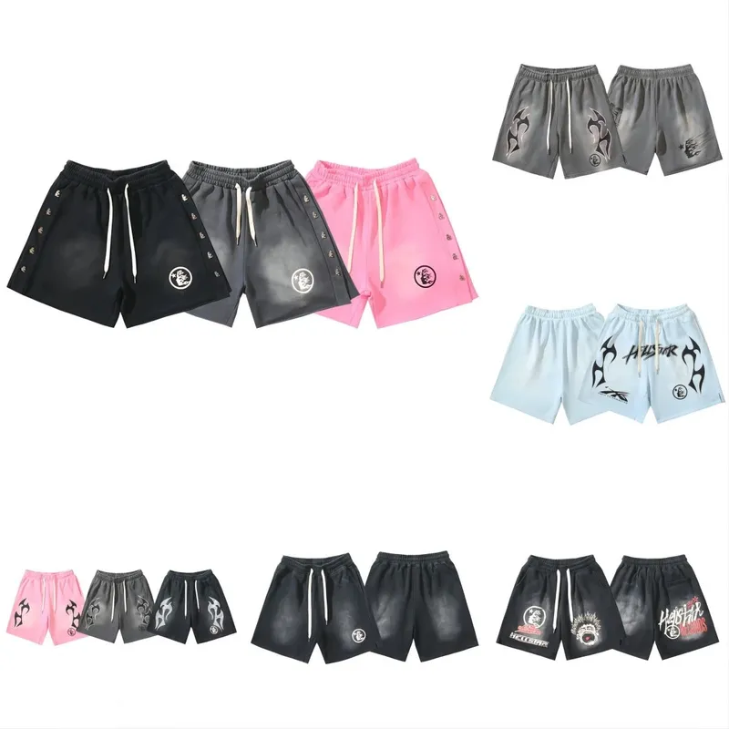 Washed Denim Shorts