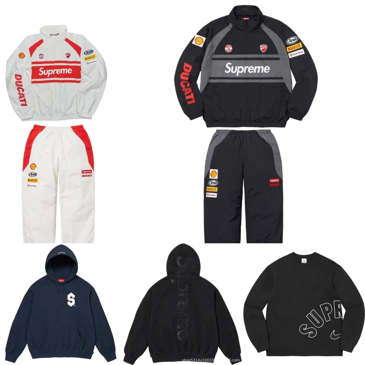 Racing-Style Streetwear Set